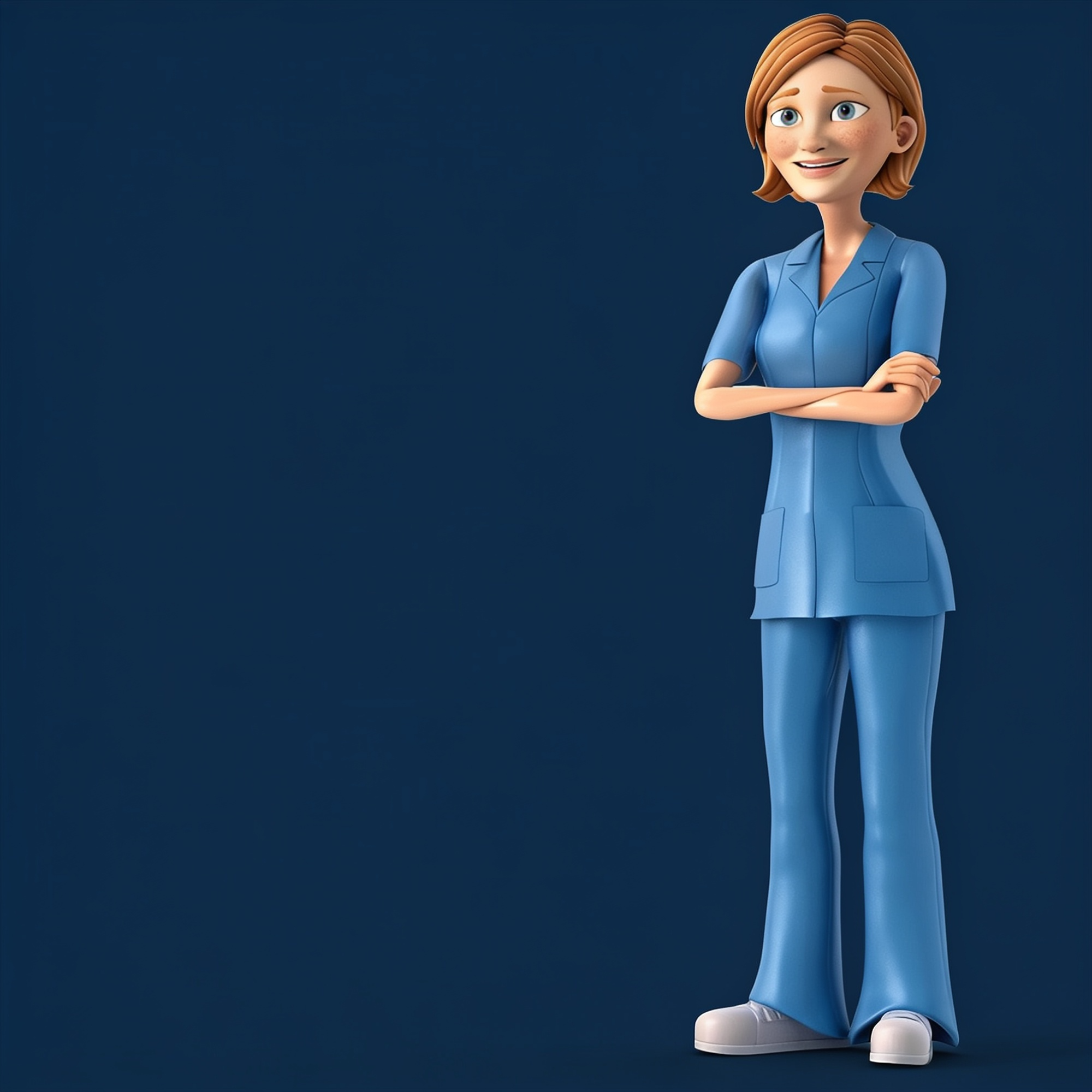 Care Ambassador in scrubs
